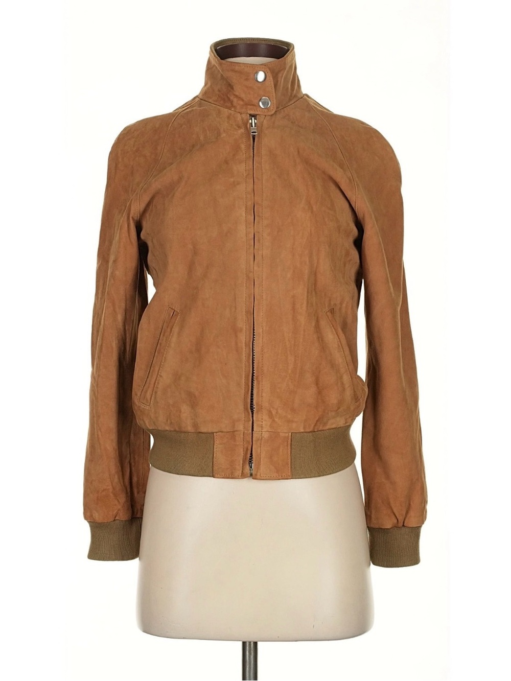 OAK Women’s Suede Bomber Jacket